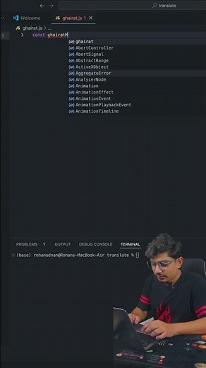 parhlo janu😘… how to use setInterval() is real life… #coding #programming #javascript #terminal