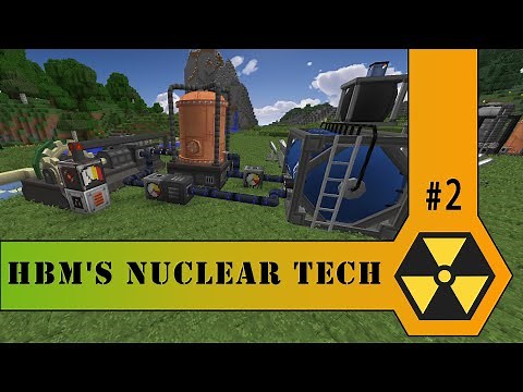 ☢ Обзор мода Hbm's Nuclear Tech | Часть 2 | Базовые механизмы | Minecraft 1.7.10