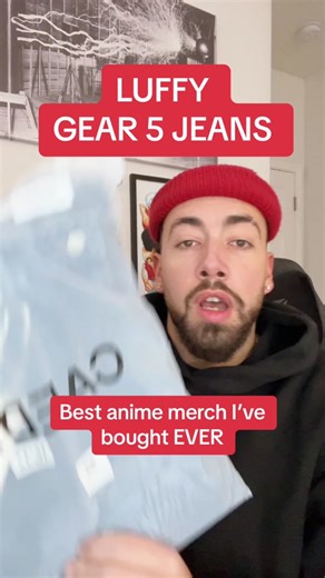 GEAR 5 LUFFY JEANS - We have come so far as weebs, our merch options are amazing! Shout out @CAEDES #onepiece #monkeydluffy #strawhats #anime #goatpiece #gear5 #luffy #weeb #animeclothing