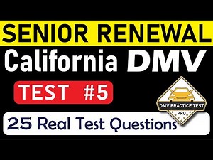 CALIFORNIA DMV WRITTEN TEST 2024 | | DMV Actual Test Paper | California DMV Permit Test 2024 TEST 5