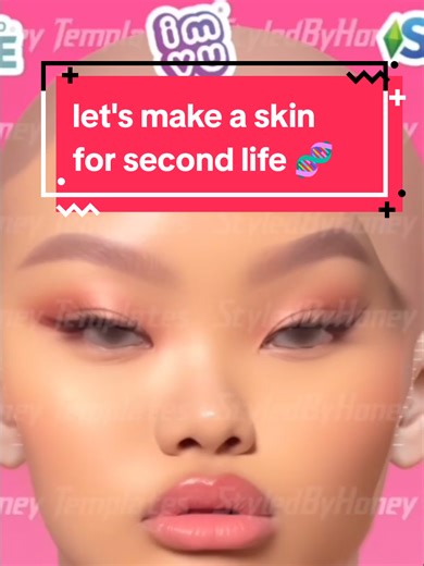 ❤️😍🎀Little behind the scenes of Making skins for the game second life 🧬 learn how today with my ebook 💗😍❤️