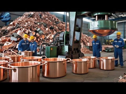 Inside Industry Recycling Of Copper Scrap Into New Biggest Copper Cooking Pots
