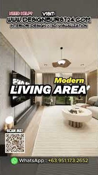 Airbnb Living Room Makeover – Premium & Welcoming #interiordesign