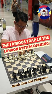 677K views · 4.3K reactions | Master the most famous tricks and traps in the London System Opening and avoid falling into these clever setups. Essential knowledge for every chess beginner! #winningdrink #Chess #MCCP #catur #chessopenings | Mobile Chess Club Philippines | Facebook