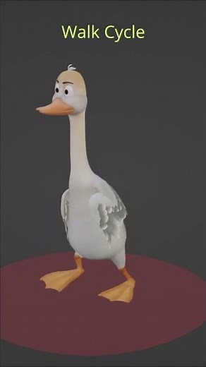 Walk and run cycle made from Blender 3D