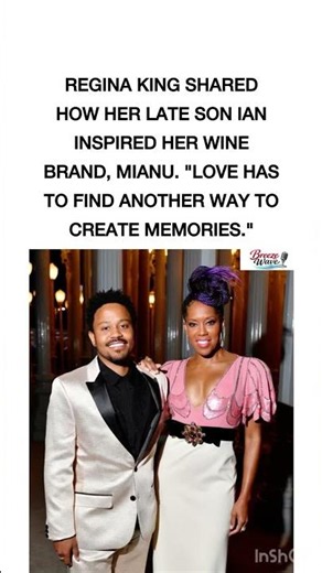 Regina King — "Love Finds Another Way" to Honor Her Son Ian❤️ #shorts #ReginaKing