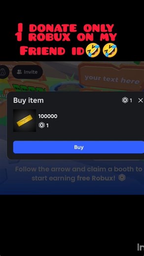 gifting robux in Roblox #roblox #giveaway #robux