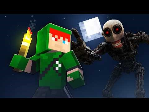 SURVIVING THE SCARY SELF-AWARE ROBOT IN MINECRAFT!! 😱🤖 (E.L.B.E.R.R)