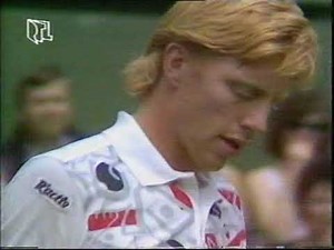Wimbledon 1990 1st Round Herrara vs Becker