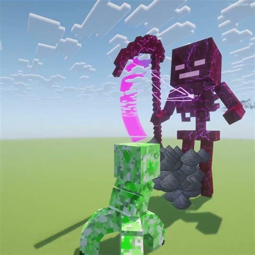 Purple Lightning Skeleton Titan