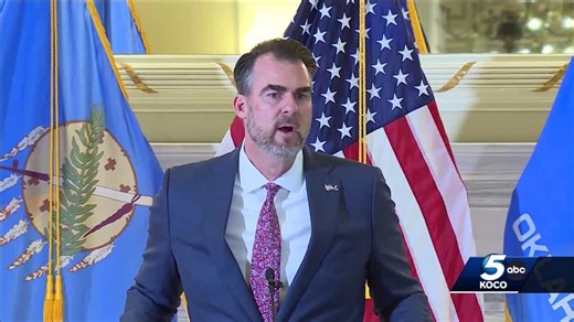 See which bills Gov. Kevin Stitt has vetoed so far this session