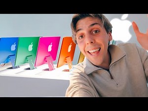 iMac M4 Hands On (All New Colors, Nanotexture, Desk View, USB-C & More!)