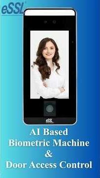 AI Based Essl Biometric Machine #essl #biometricsystem #youtubeshorts
