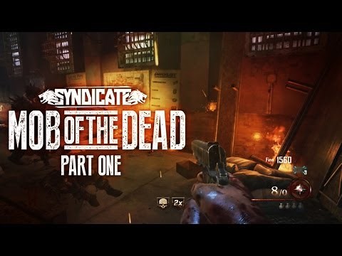 New! Black Ops 2 Zombies 'Mob Of The Dead' Gameplay! Live w/Syndicate (Part 1)