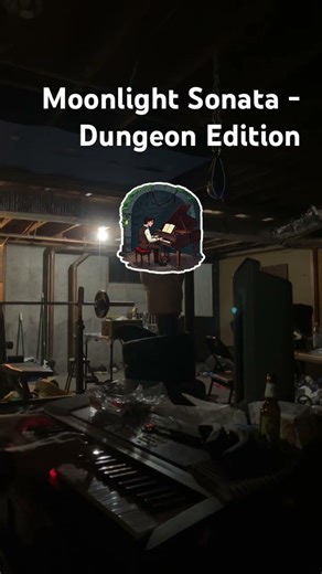 Moonlight-Sonata on an old 90’s Casio CTK-555L #casio #piano #keyboard #music #beethoven