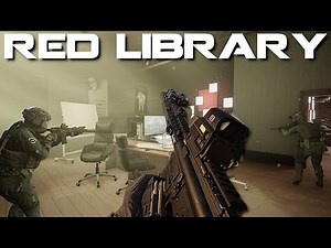 Custom Maps are Back! Red Library Realistic Clear | Ready or Not