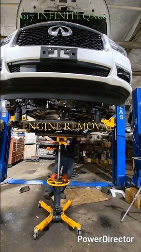 2017 INFINITI QX60 3.5 ENGINE REMOVAL