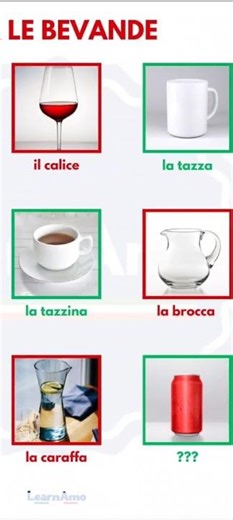 Italian flashcard 13