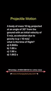 11K views · 13 reactions | #gravity #neet #mritunjaylectures #physics #normalforce #force #velocity #physicsolympied #speed #acceleration #IITJEE #motion #projectilemotion #projectile | Mritunjay Lectures | Facebook