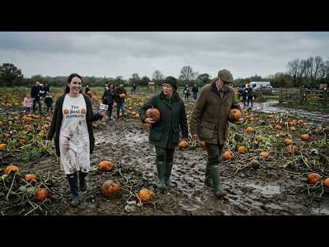 🎃"when old Brits visit to UK Pumpkin Farm Tour 🎃 | British Halloween Special (Veo 3)" Part 2