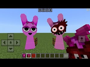 Sprunki Incredibox Pinki Phase 1 and 2 Mod in Minecraft PE