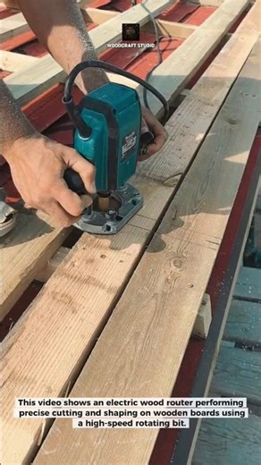 Wood Router Precision Cutting Explained #Woodworking #PowerTools #Carpentry