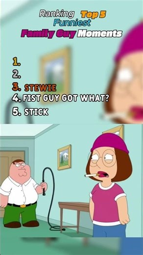 Ranking the top 5 funniest family guy moments😂😂 #familyguy #funny #top5 #viral