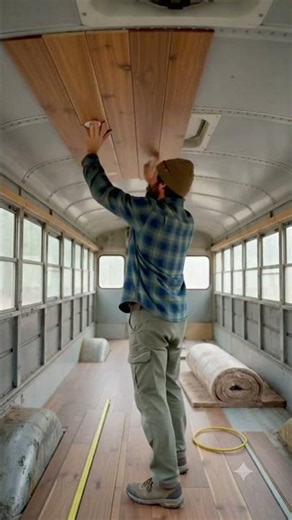 Man Transforms an Old Bus Into a Luxury Tiny Home | Amazing Bus Conversion