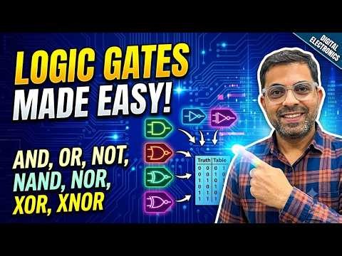Logic Gates Explained with Truth Tables | Complete Digital Electronics Tutorial