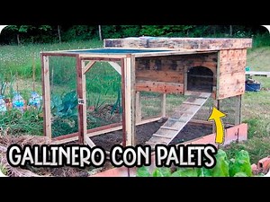 How To Make A Chicken Coop With Pallets: Model SiSi || The Huertina De Toni