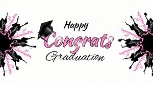 Congratulations Graduates Animation Animated Pink Text Stock Footage Video (100% Royalty-free) 1104870917 | Shutterstock
