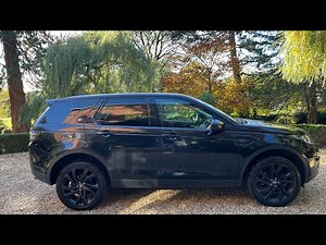 2017 LAND ROVER DISCOVERY SPORT. 2.0 TD4 HSE Black SUV 5dr Diesel Auto 4WD Euro 6 (s/s) (180 ps)