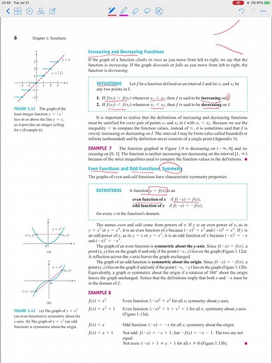 微积分 第一章 第一节 函数