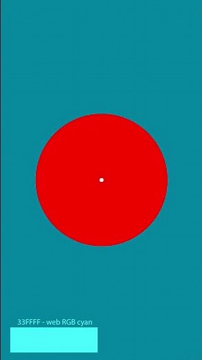 #GeeklyHub How to See True Cyan? | Optical Illusions