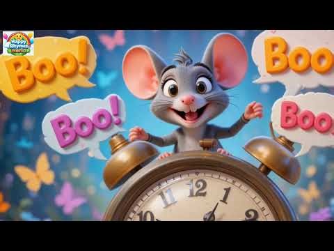 Hickory Dickory Dock 🕰️🐭 | Mouse Ran Up the Clock | Nursery Rhymes & Kids Songs