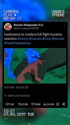 hashirama vs madara full fight kurama reaction #shorts #naruto #viral #madara #hashirama #boruto