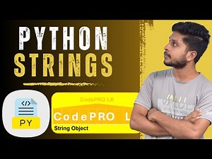 22. Strings Data Type | Python Programming | Sinhala