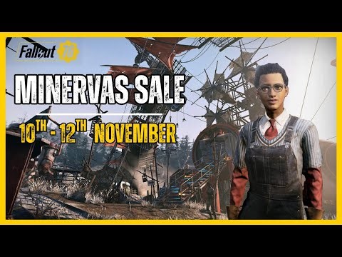 Minerva's Sale in Fallout 76 | 10th November - 12th November