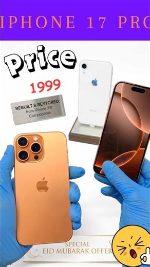 iPhone XR to iPhone 17 Pro Convert Housing | Full Transformation 🔥 #iphonexrto17pro #shorts