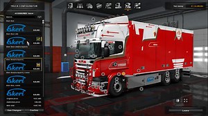 Kraker/ NTM/ Ekeri Tandem Addon for RJL Scania RS & r4 v1.6 [1.31.x] - ETS2 mods download