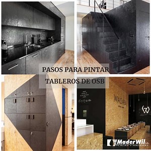 PASOS PARA PINTAR OSB! 🙌 👉 Los tableros de OSB pueden ser pintados tanto como con pinturas al agua, como con pinturas al disolvente. 👉 Los esmaltes acrílicos, o simplemente acrílicos, son perfectos para los tableros OSB. También los esmaltes sintéticos hacen un buen trabajo, especialmente en superficies con mayor roce o a la intemperie. 🔥 Paso 1: Para pintar tableros de virutas de madera, primero necesitas lijar la superficie, quitando todo aspereza y creando el mordiente necesario. 🔥 Paso 
