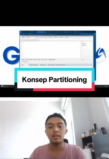 Memahami Konsep Partitioning Materinya : SQL Server Query for Data Engineers, Data Analyst, QA, Or Software Enggiener Jilid 2 Part 1: Database and Table Management Part 2: Data Manipulation and Querying Part 3.0: Advanced Querying and Data Analysis Part 3: Join and Set Operation Commands Part 4: Index, View, Procedure, Function, and Trigger Commands Part 5: Transactions and Execution Settings, Error Handling Part 6: Advanced Database Structure Modification Commands Part 7: Other Constraints and 