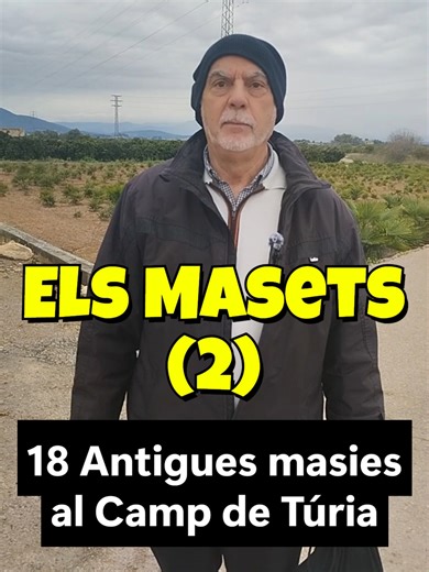 Els Masets de la Vallbona (2)... 18 Antigues masies al Camp de Túria... Al migjorn del terme de la Pobla, fent límit amb Riba-roja i Benaguasil, hi ha una partida plena de masets que han donat nom al paratge. La llunyania de la vila feia necessària la construcció d'aquests petit refugis rurals, ara en desús i en vies de desaparició. Alguns edificis són masos més menuts, com el maset d'Antimo, i altres són simples refugis per a passar algunes nits. Destaca la Casa de la Sega de la Marjal, ja en t