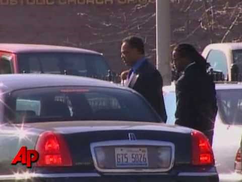 Mourners Gather for Private Hudson Funeral