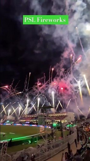 Opening ceremony celebration of PSL 2025 fireworks reviews | Cricket Updates with Creative spiger
