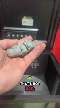 Can you print flexis in resin? #3dprinting ‪@UniFormation3DPrinter-official‬