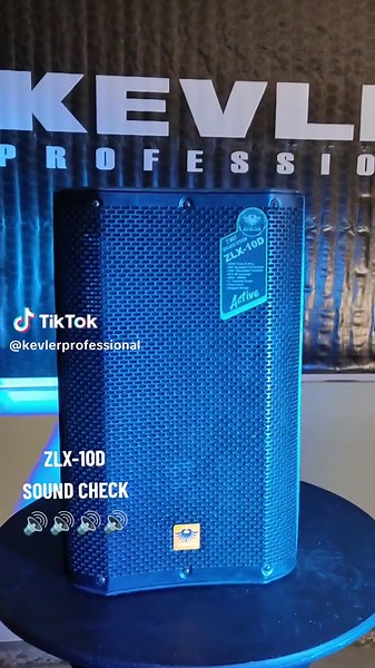 ZLX-10D Sound Check: Experience the Power of Kevler Speakers!