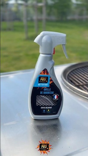 Nettoyer sa grille de BBQ rapidement ! 🫧 #tuto #bbq