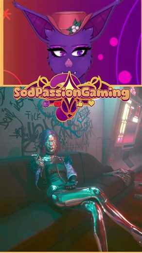 Damn Lizzy Wizzy, Damn #Vtuber #Shorts #Cyberpunk2077 #Furry