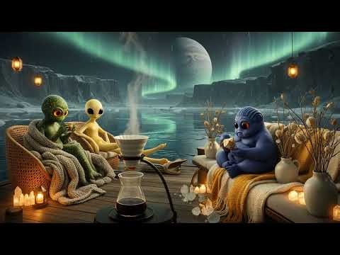 Crystal Lagoon Alien Cafe: Relaxing Ambient Jazz for Study, Focus & Sleep